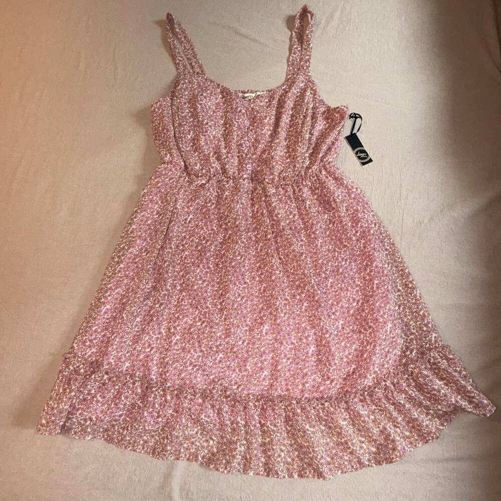 NWT Liberty Love Floral Smocked Boho Cottage‎ Pullover Dress Size 2XL